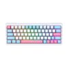 Teclado Fantech ATOM X63 MK611 AME White (Switch Taro) - Imagen 2