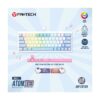 Teclado Fantech ATOM X63 MK611 AME White (Switch Taro) - Imagen 4