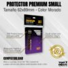 Protectores Premium Dual Color Small Morado (62x89mm) - Imagen 2