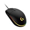 Mouse Logitech G203 LIGHTSYNC RGB, Cableado, 8000DPI Negro