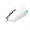 Mouse Logitech G203 LIGHTSYNC RGB, Cableado, 8000DPI Blanco - Imagen 3