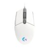 Mouse Logitech G203 LIGHTSYNC RGB, Cableado, 8000DPI Blanco - Imagen 2