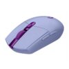 Mouse Logitech G305 Lightspeed Inalambrico 12K DPI, Lila - Imagen 3