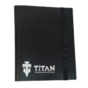 Carpeta TCG Titan Pro Negra 9 Bolsillos 360 cartas