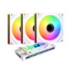 Pack Fans X3 Exodia ARGB Blanco 120mm con Controlador