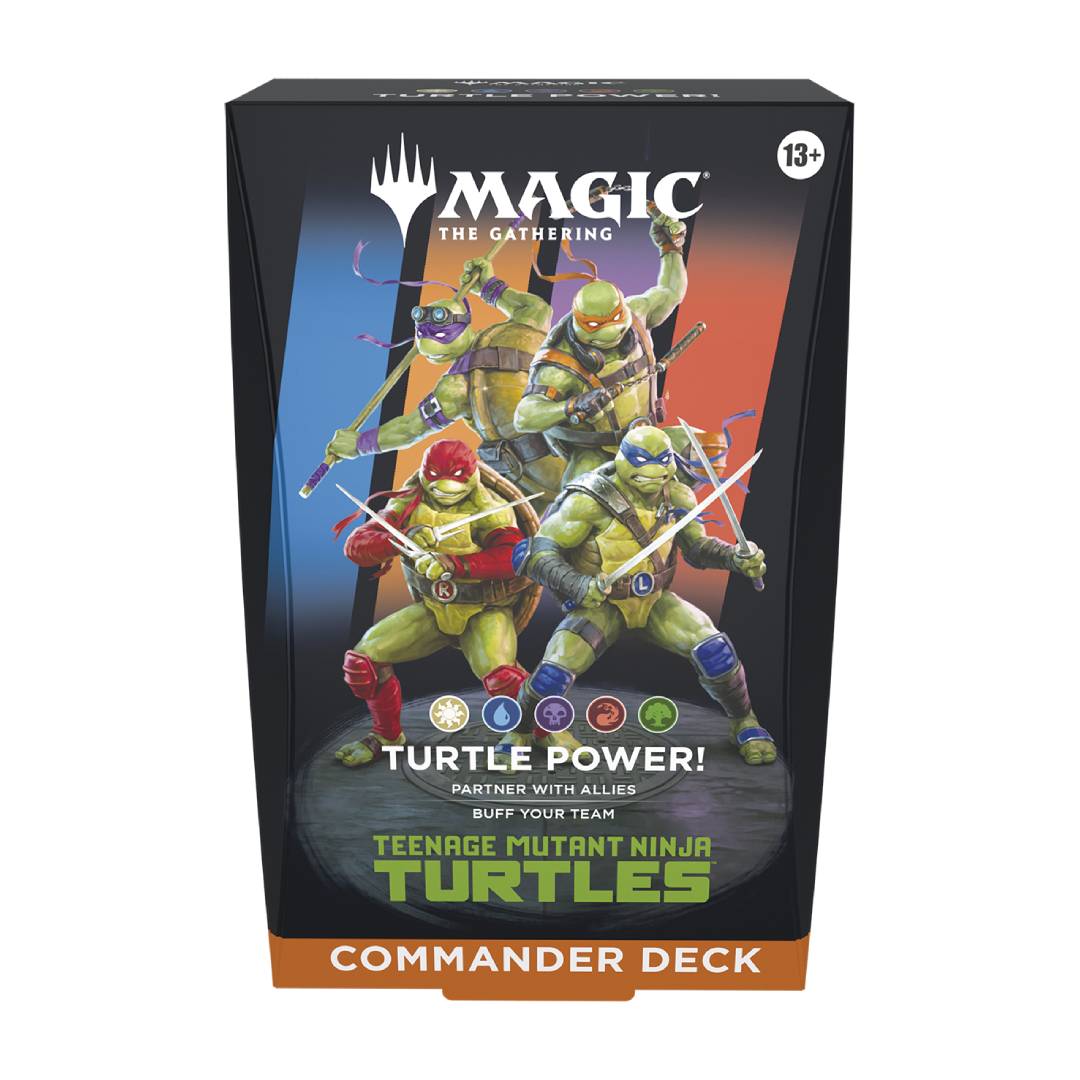 MTG: Teenage Mutant Ninja Turtles - Commander X4 Deck Inglés - Imagen 2