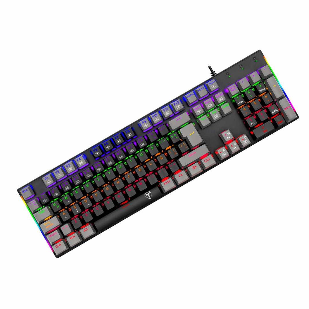 Teclado T-Dagger Naxos T-TGK310BG Español Rainbow - Imagen 3