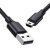 Cable Ugreen 2.0 5PIN Mini-USB a USB-A 2M Negro - Imagen 2