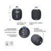 Parlante Logitech Wonderboom 4 BLACK - Imagen 4