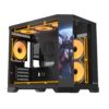 Gabinete Exodia Panel Zro Pantalla LED mATX Negro 6Fans ARGB - Imagen 7