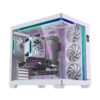 Gabinete Exodia Sky Plus Blanco ATX 7 Fans ARGB V. Templado