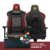 Pack Silla Cougar Armor Evo Luffy + Teclado Exodia Mantra K1