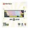 Teclado Fantech MK874V2 ATOM63 MORI White (Switch Rosie) - Imagen 4