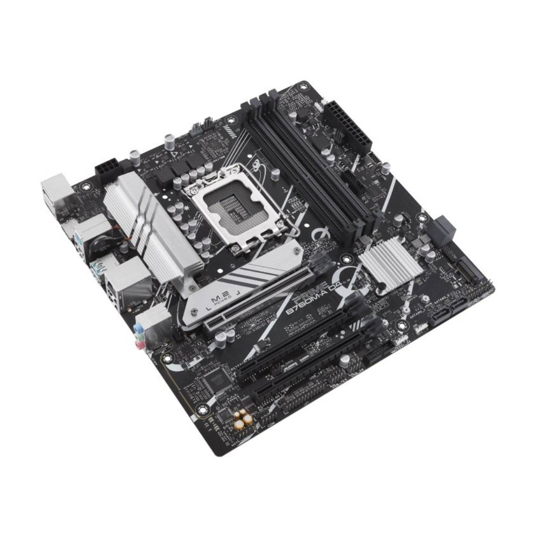 Placa Madre ASUS PRIME B760M-A D4-CSM, mATX, LGA1700 - Imagen 3