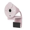 Cámara Web Logitech Brio 300 Rosa FullHD 1080p