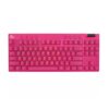 Teclado Mecánico Logitech PRO X TKL Lightspeed Rosado