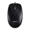 Mouse Logitech M90 Cableado USB Negro