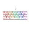 Teclado Gamer Mecánico Havit KB903L RGB, Blanco