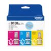 Pack de Tintas Brother BTD100CL 3PK Cyan-Magenta-Yellow