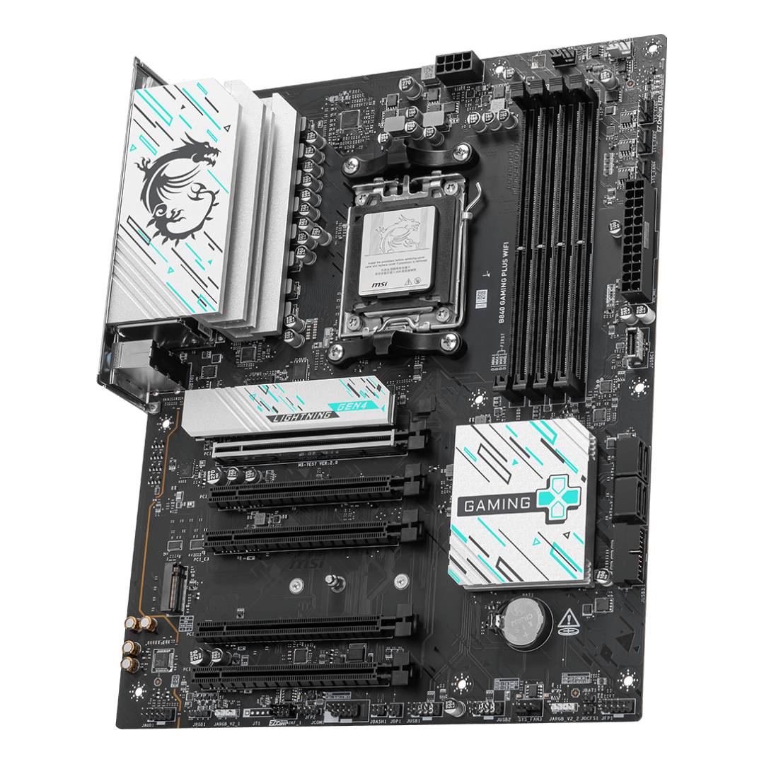 Placa Madre MSI B840 GAMING PLUS WIFI - ATX, AM5 - Imagen 2