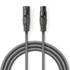 Cable XLR para Microfono XLR(M) - XLR(F) 5 Metros ARX - Imagen 2