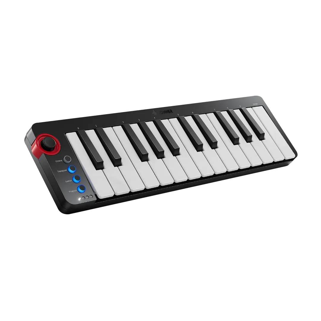 Teclado Controlador MIDI Portátil Donner N-25