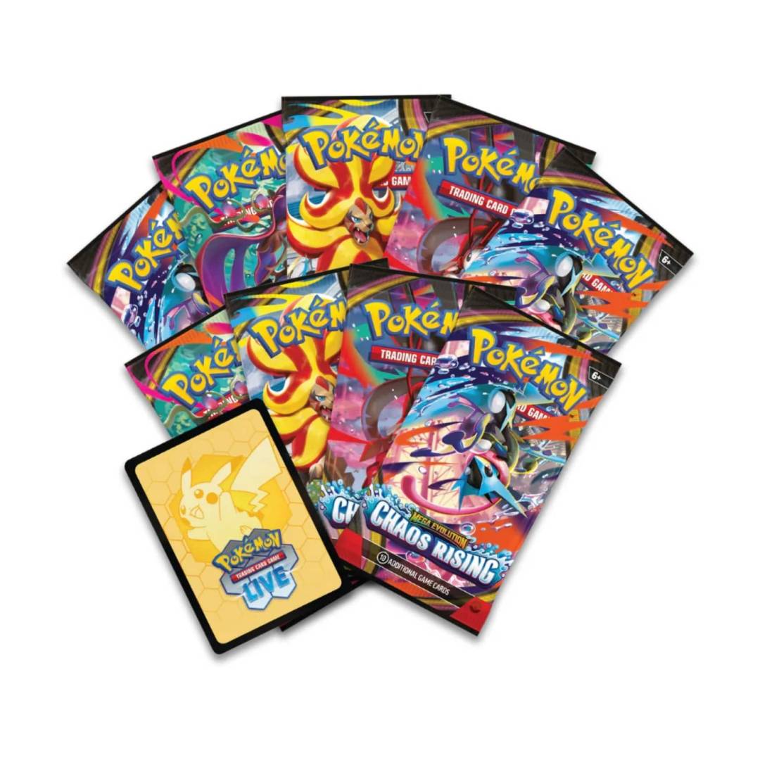 Pokemon TCG: Chaos Rising Elite Trainer Box ESPAÑOL - Imagen 2