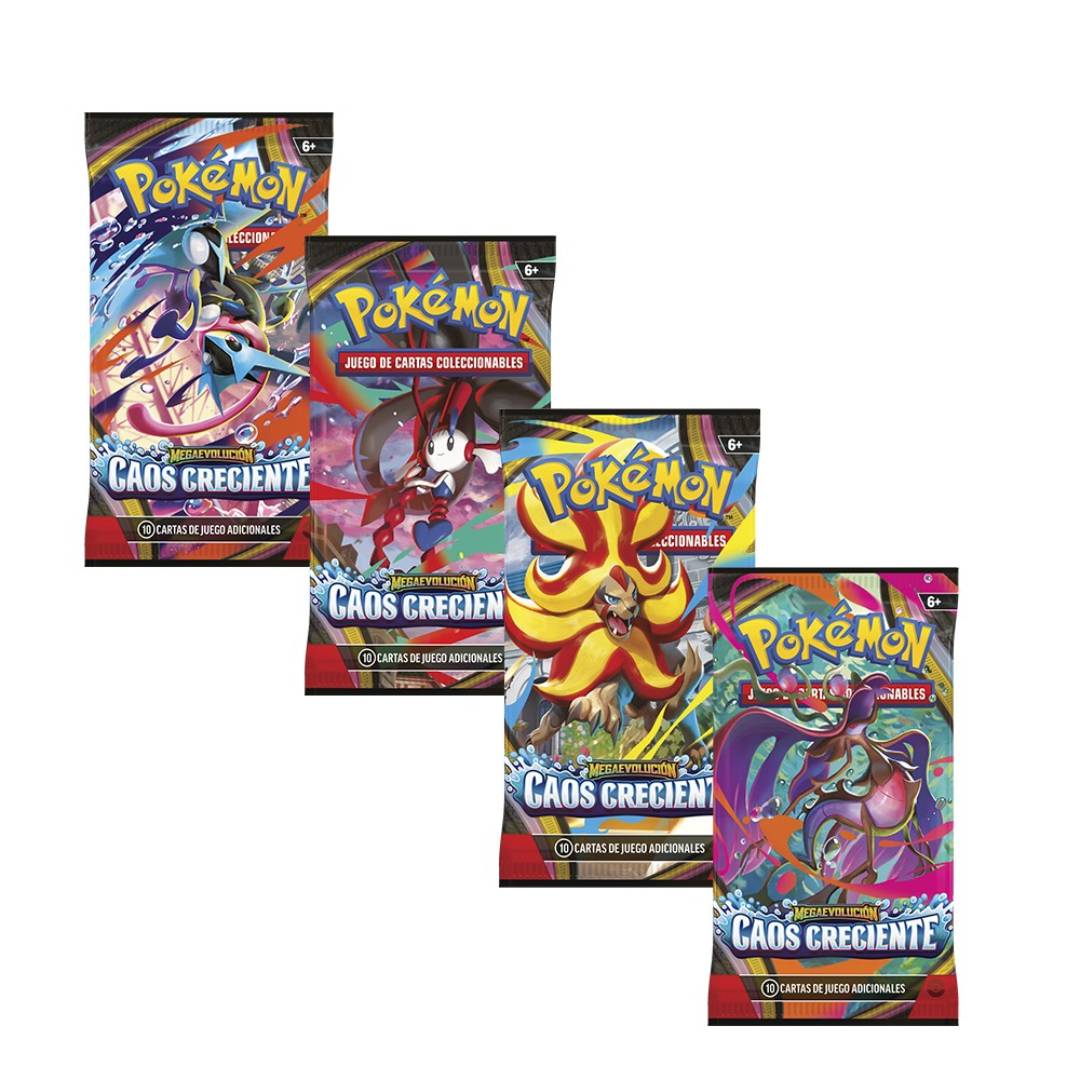 Pokemon TCG: Chaos Rising Booster Bundle ESPAÑOL - Imagen 2