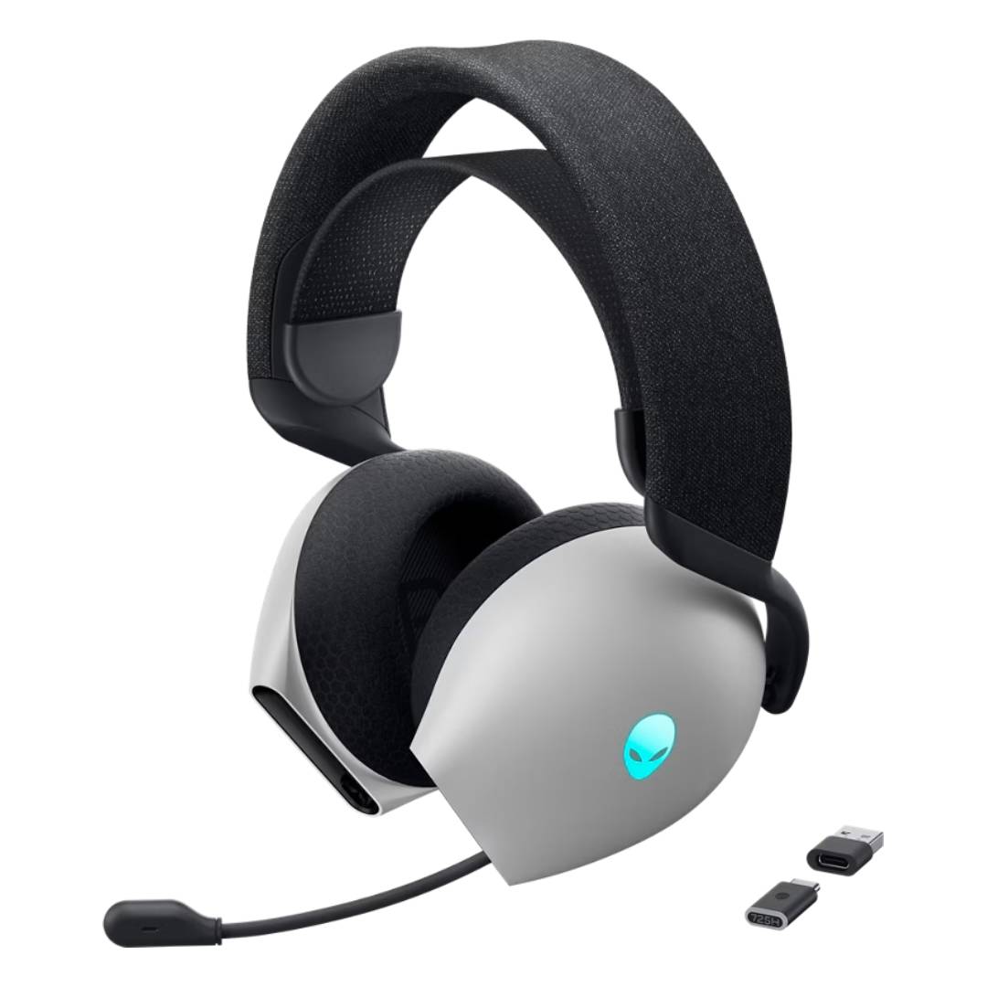 Audifonos Alienware Inalambricos Tri modo AW725H Blanco - Imagen 4