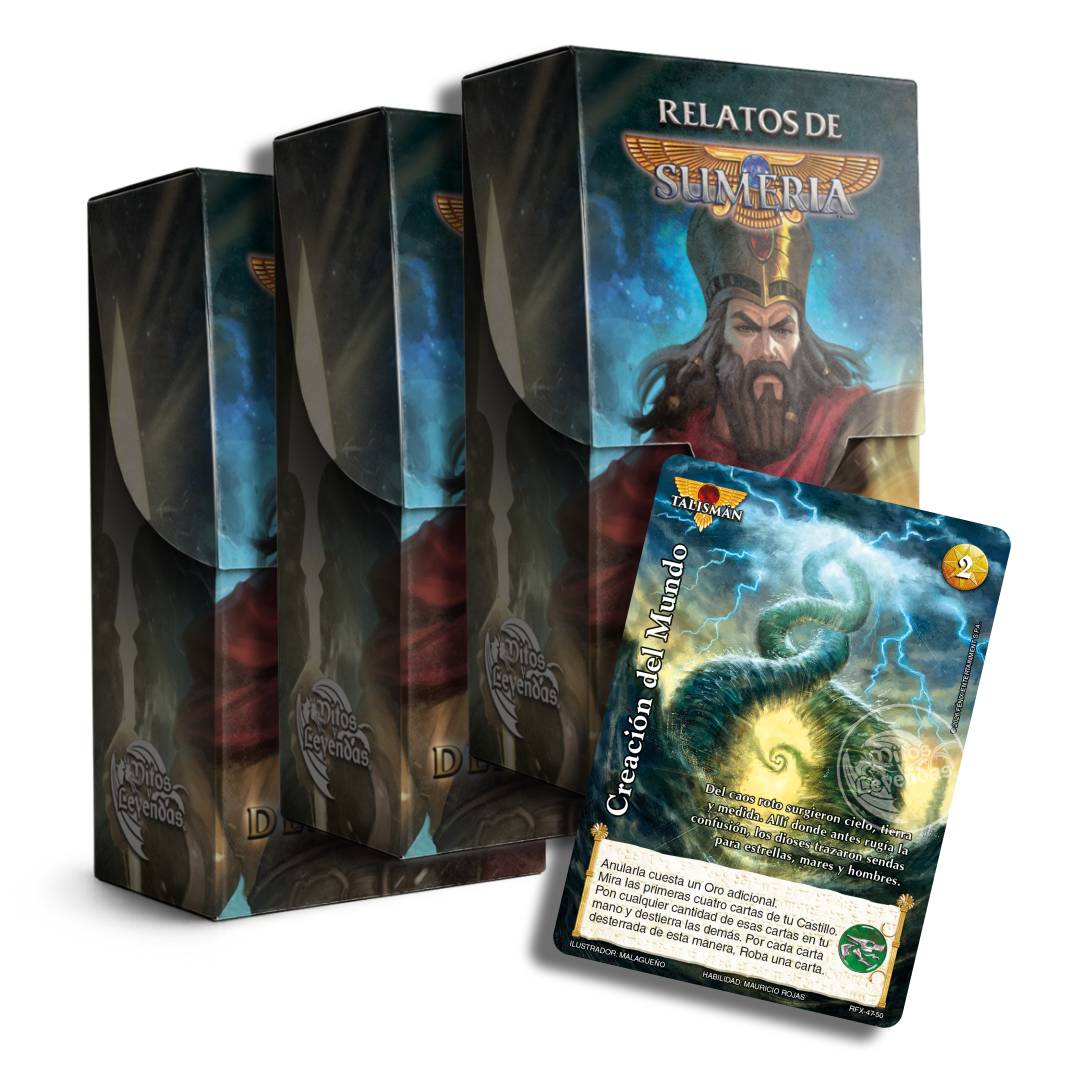 (PREVENTA) X3 Relatos de Sumeria: Creación del Mundo