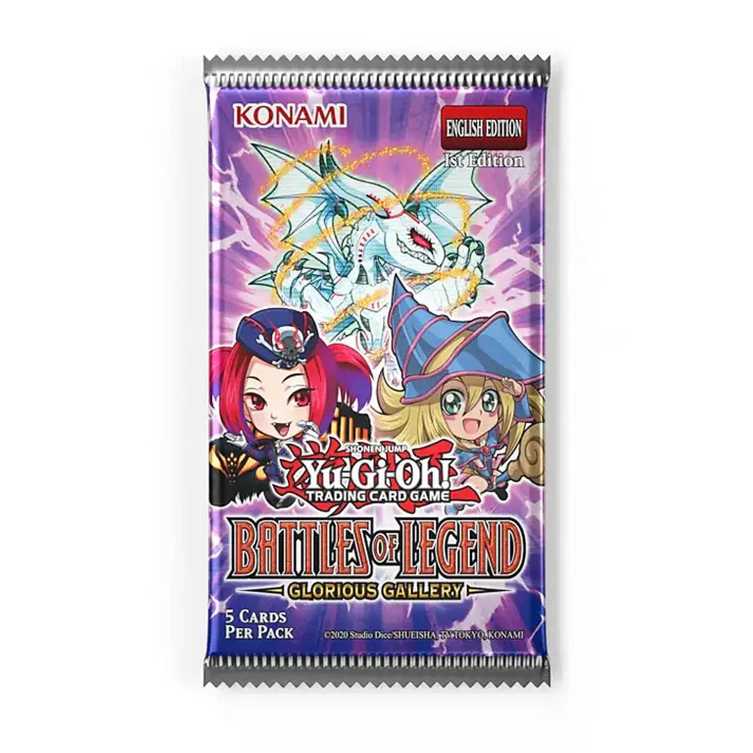 Yu-Gi-Oh! Battles of Leyend Glorious Gallery Booster Box ESP - Imagen 2