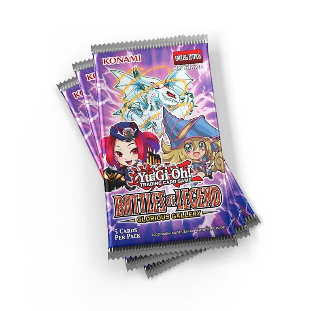 Yu-Gi-Oh! Battles of Legend Glorious Gallery FCC Box Ingles - Imagen 2
