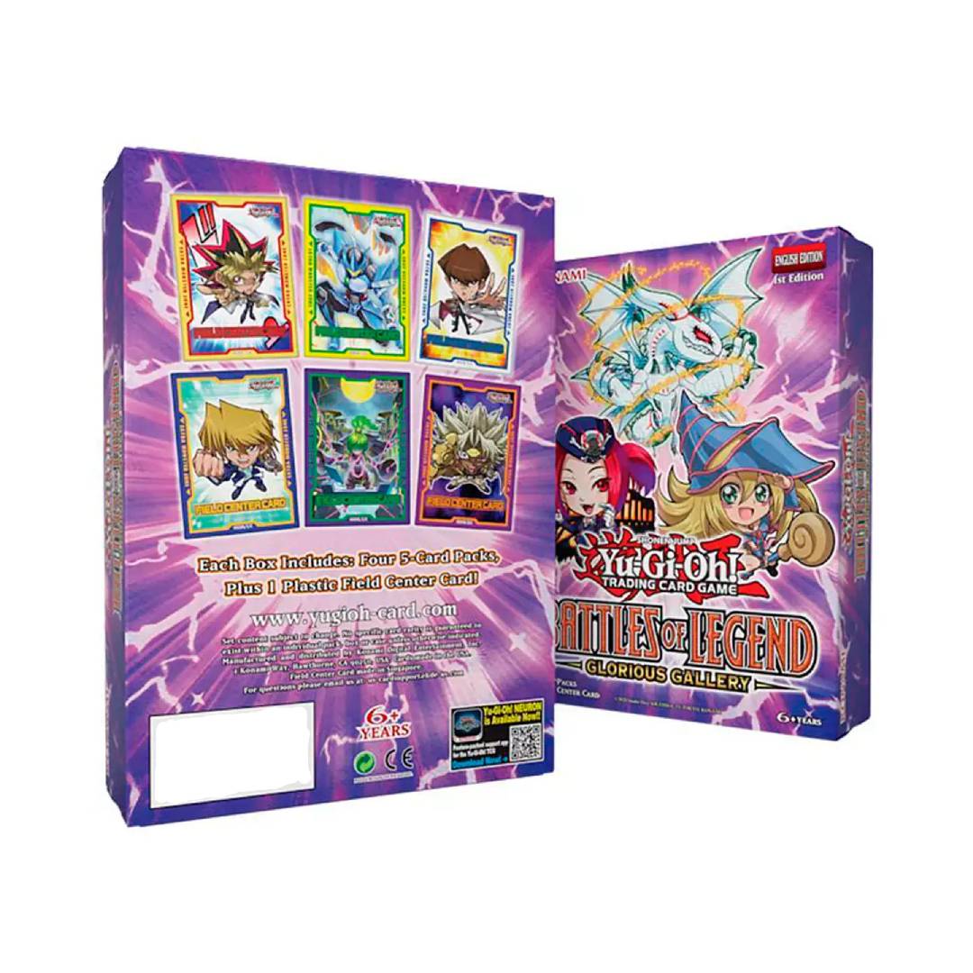 Yu-Gi-Oh! Battles of Legend Glorious Gallery FCC Box Ingles - Imagen 3