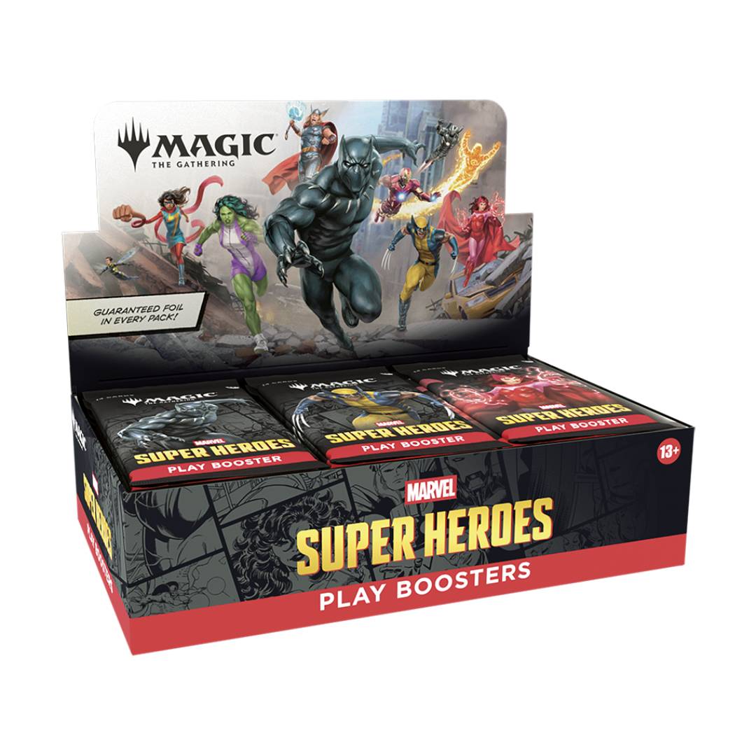 Magic The Gathering Marvel Super Heroes Booster Box Ingles
