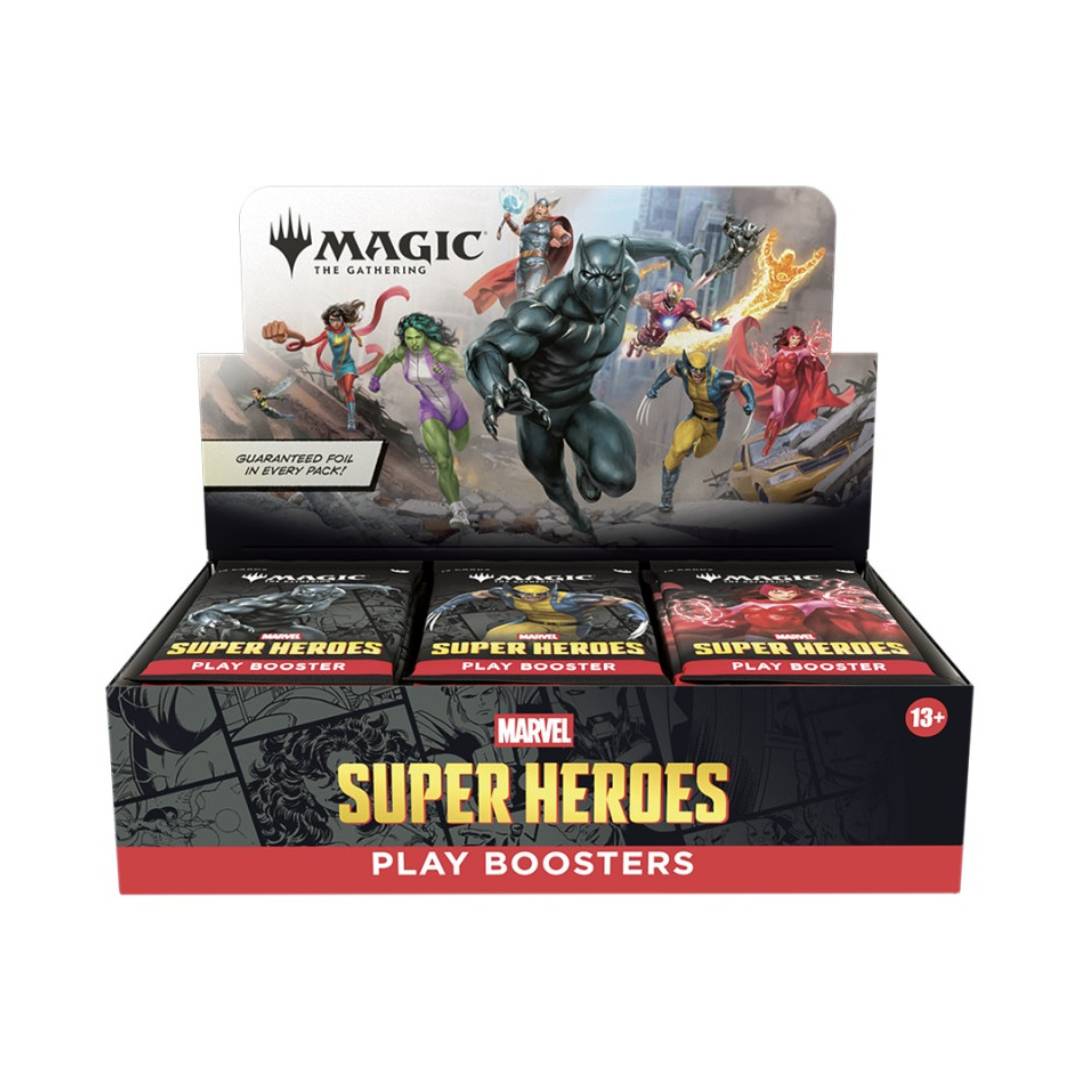 Magic The Gathering Marvel Super Heroes Booster Box Ingles - Imagen 2