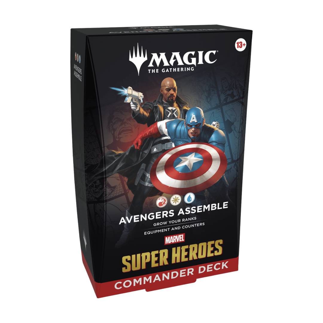 Magic The Gathering Marvel Super Heroes Commander Deck X4 - Imagen 2