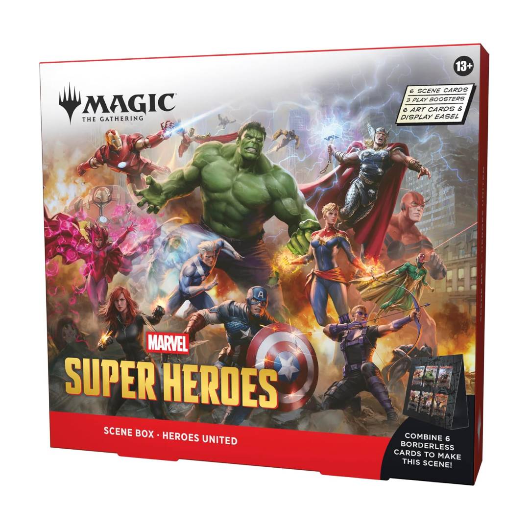 Magic The Gathering Marvel Super Heroes Scene Box - Imagen 2