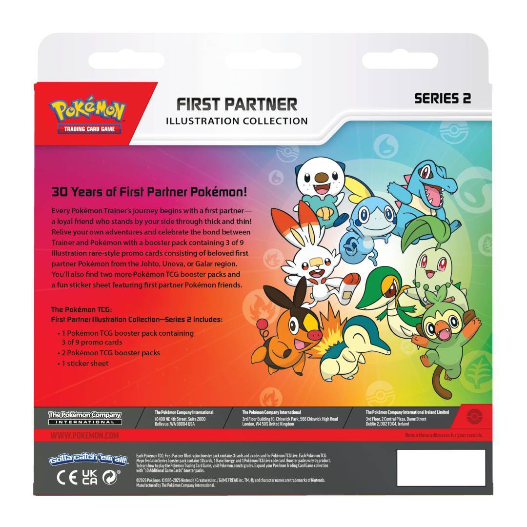 Pokemon TCG: First Partner Illustration Collection Vol 2 ING - Imagen 3