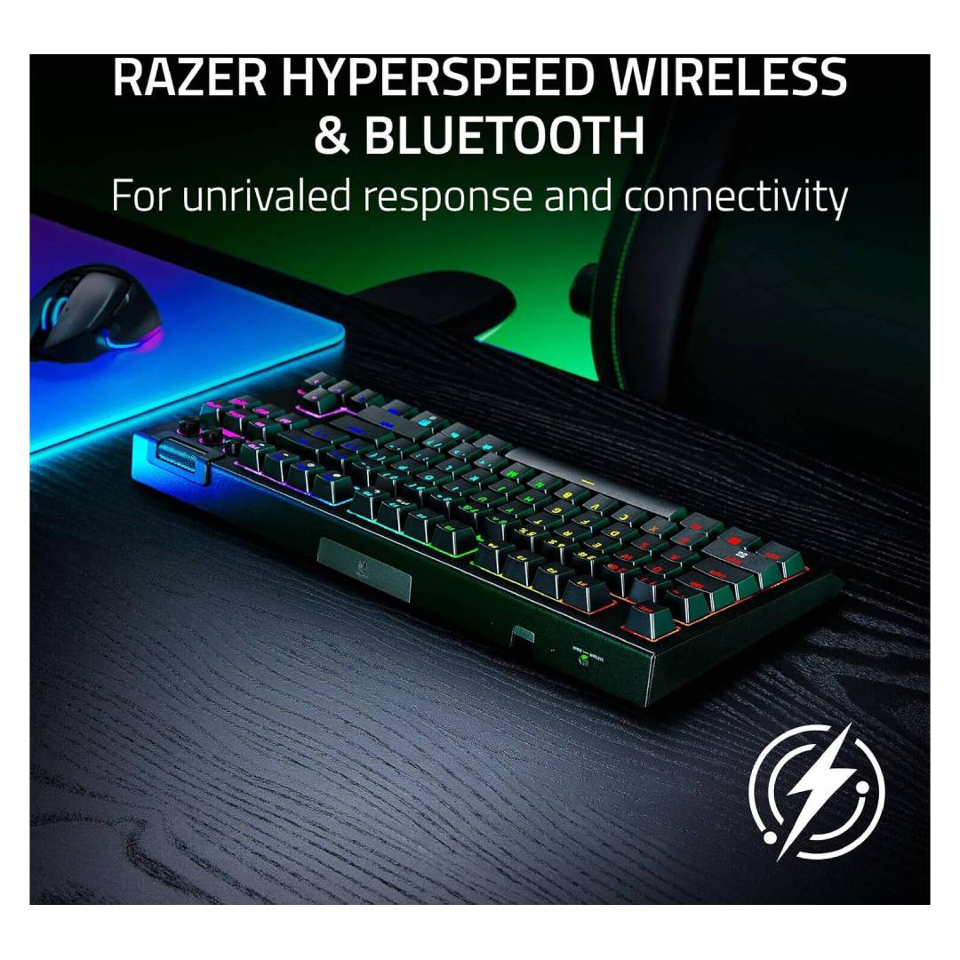Teclado Razer BlackWidow V4 TKL Hyperspeed Switch Orange ES - Imagen 5