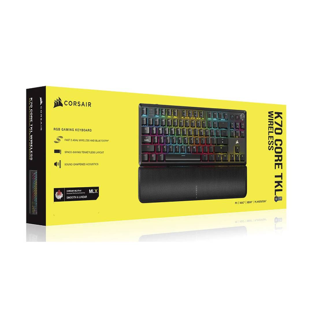 Teclado Gamer Corsair K70 CORE TKL Wireless RGB - Imagen 3