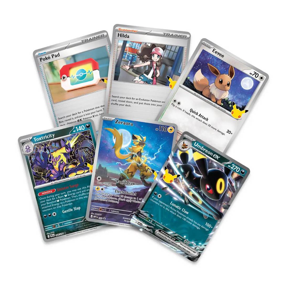 (PREVENTA) Pokémon TCG: 30th Celebration Battle Deck Umbreon ex ESPAÑOL - Imagen 2