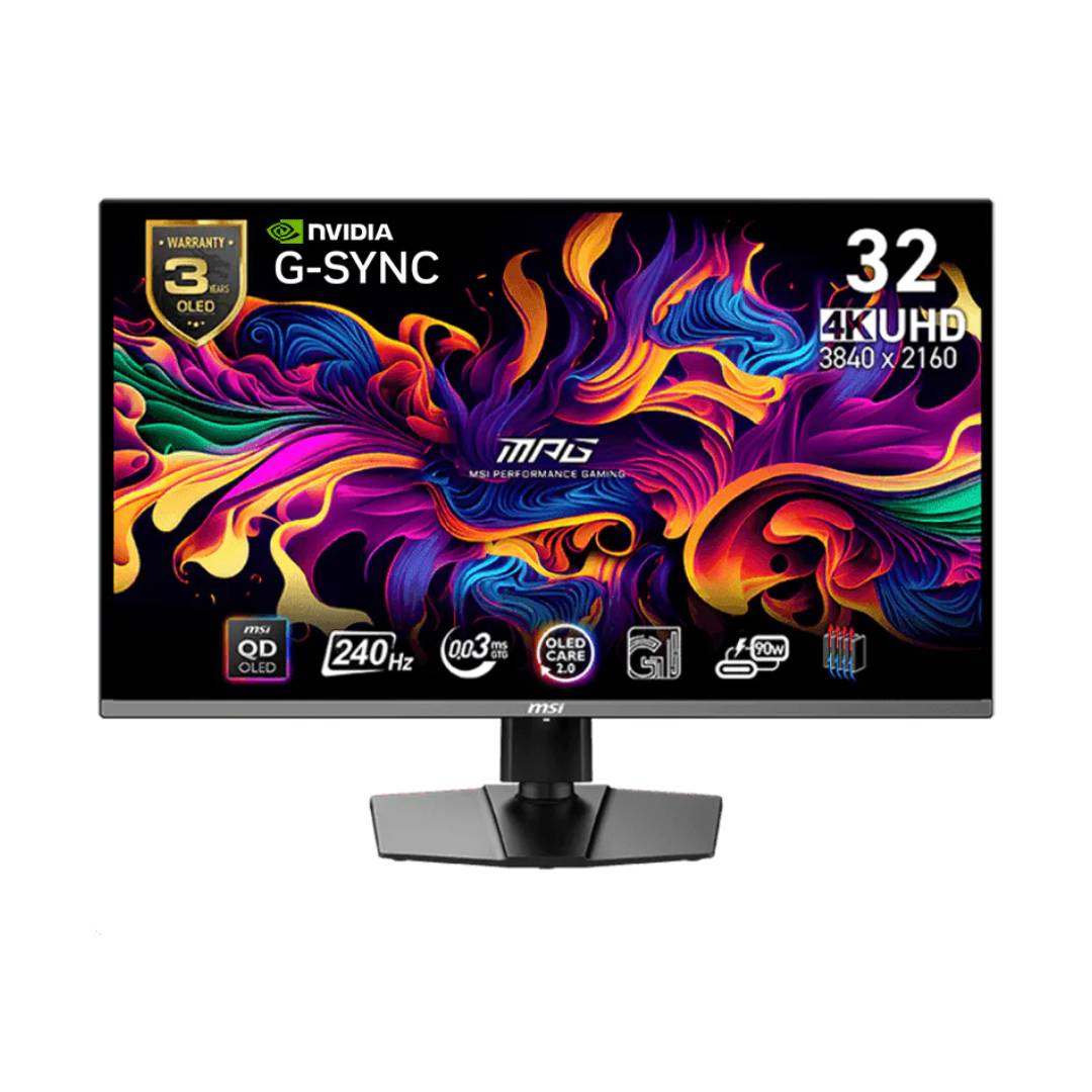 Monitor Gamer MSI MPG 321URX QD- OLED 32" 240Hz
