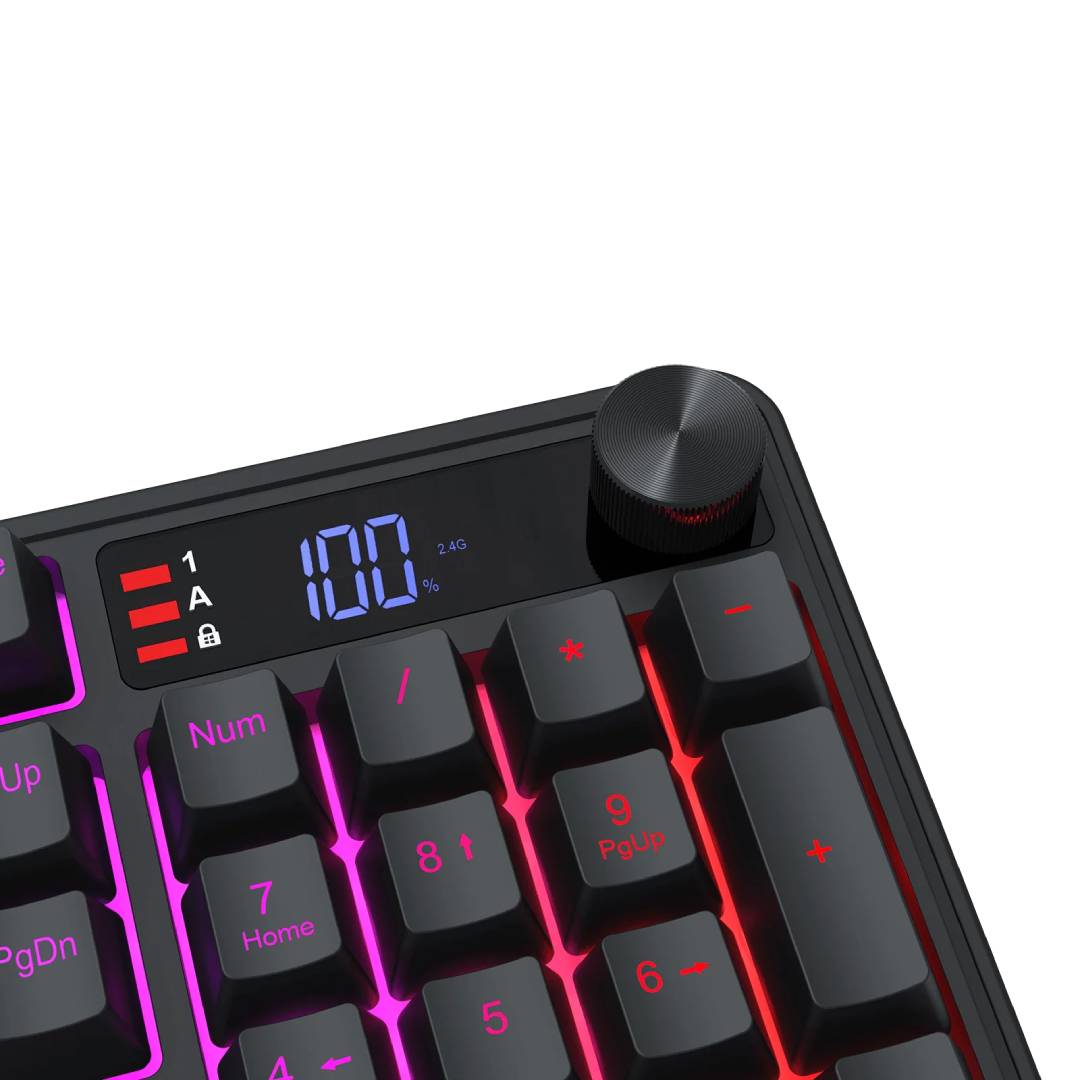 Teclado Inalámbrico Redragon Volcano K526-PRO Membrana - Imagen 4