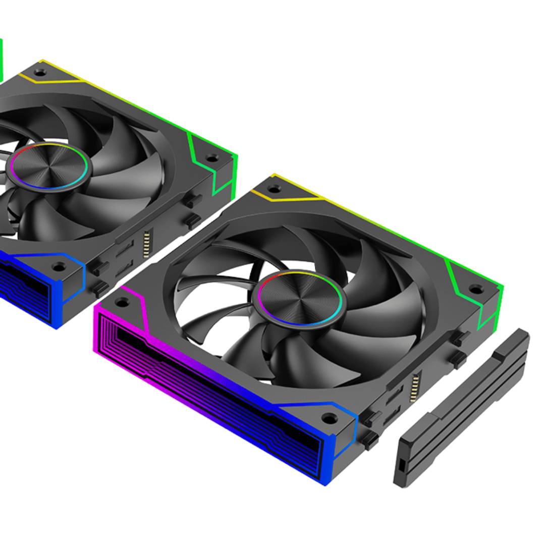 Pack X3 Ventiladores Xilence XPF360.ARGB LED PWM 120mm - Imagen 3