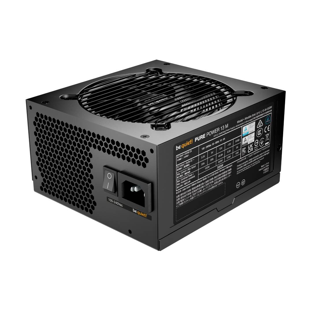 Fuente de Poder be quiet! PURE POWER 13 M 550W 80 PLUS Gold - Imagen 3