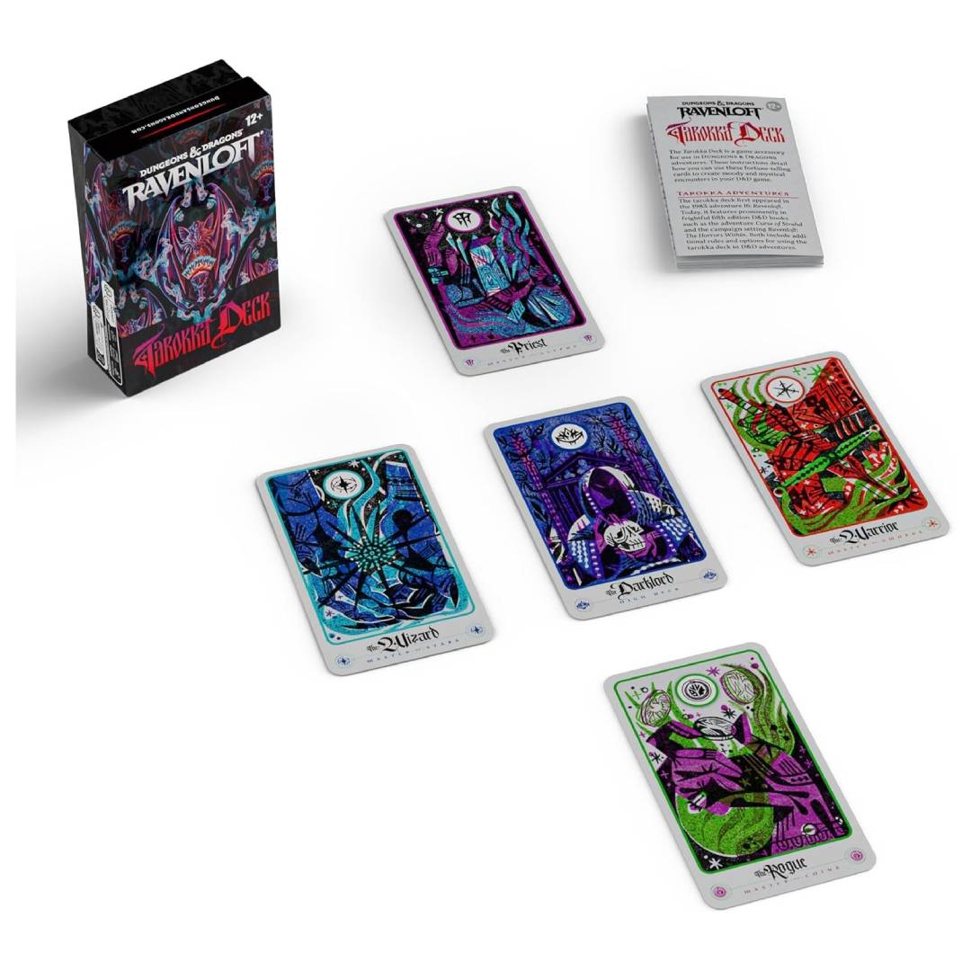 Dungeons & Dragons Ravenloft The Horrors Within Tarokka Deck - Imagen 3