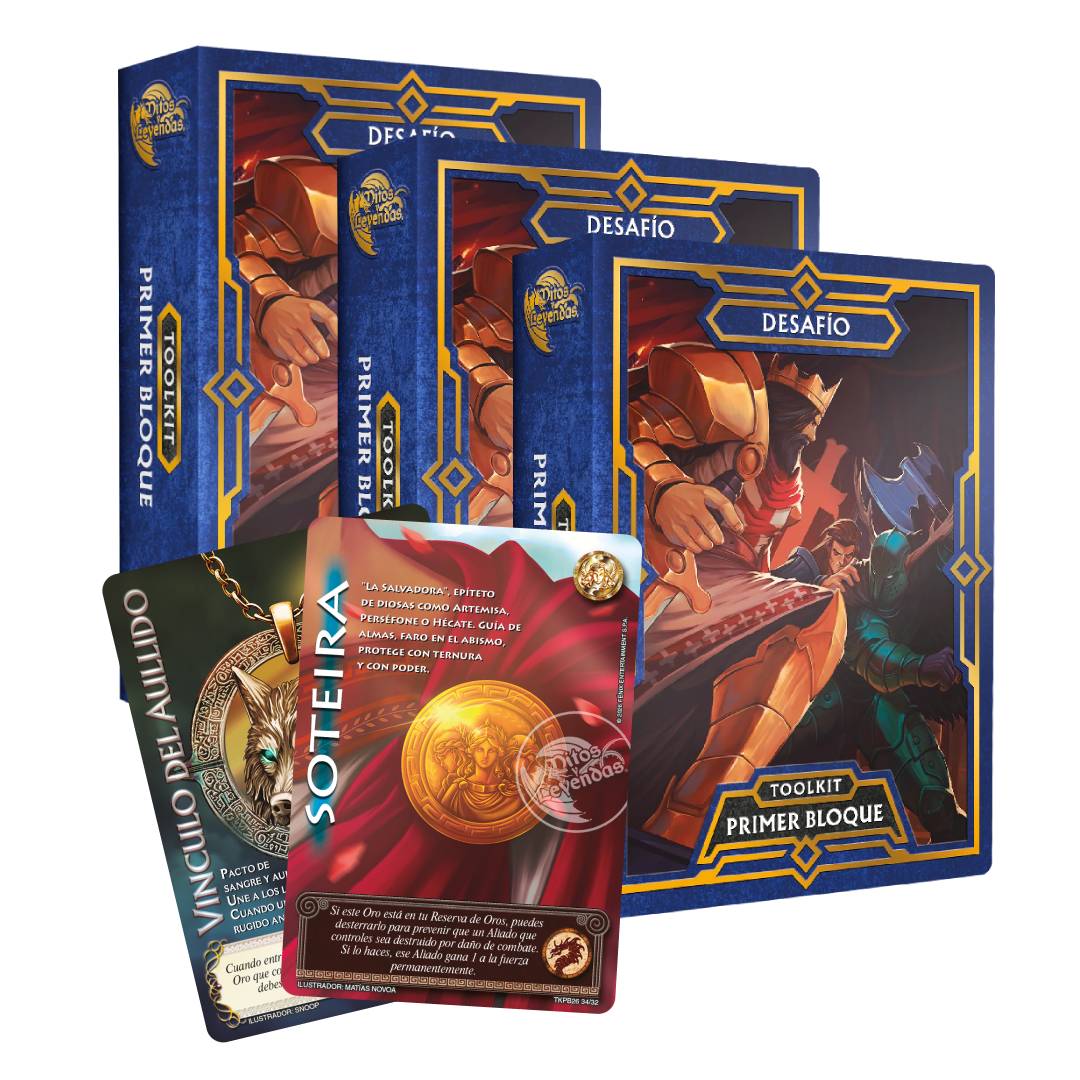 Mitos y Leyendas Bloque Desafio Primer Toolkit X3
