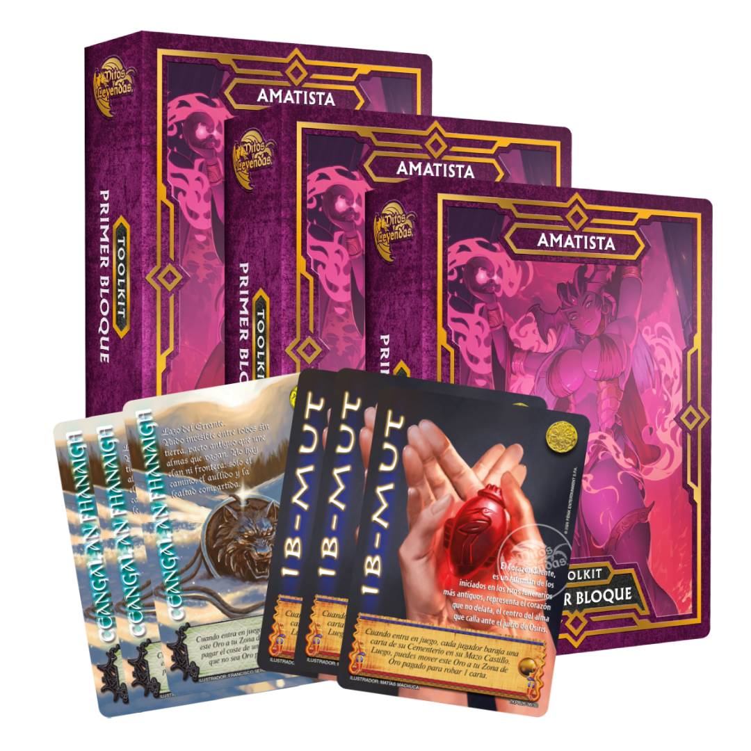 Mitos y Leyendas Amatista Bloque Primer Toolkit X3