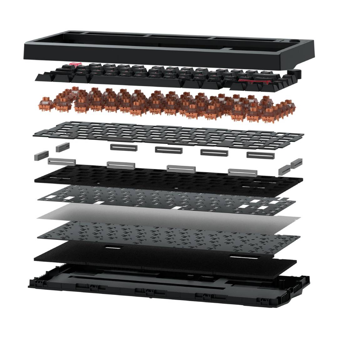 Teclado Inalámbrico Fantech MK921 MAXFIT8 Black Switch Brown - Imagen 2
