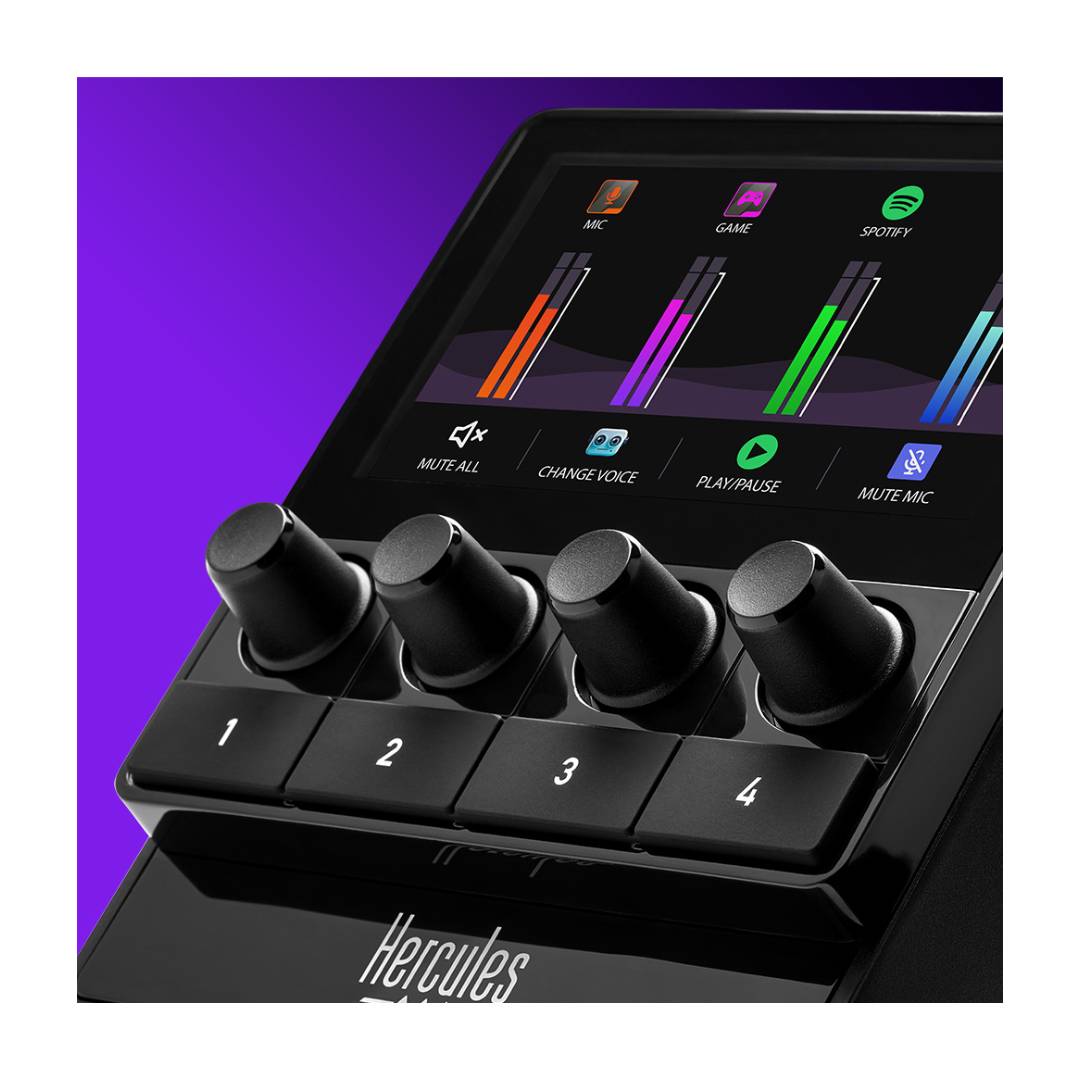 Controladora de Audio Streaming Hercules Stream 100 - Imagen 3